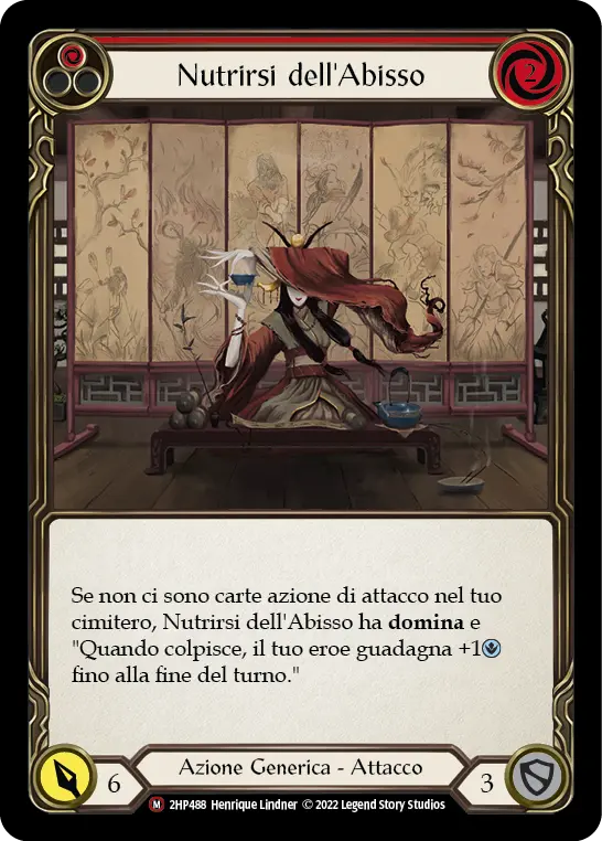 Card: Nourishing Emptiness (red)