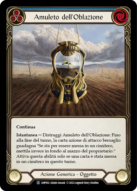 Card: Amulet of Oblation (blu)