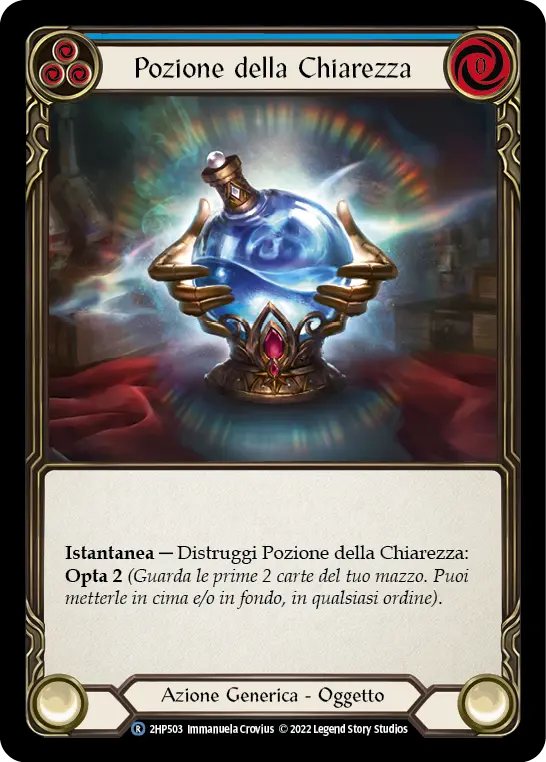 Card: Clarity Potion (blu)