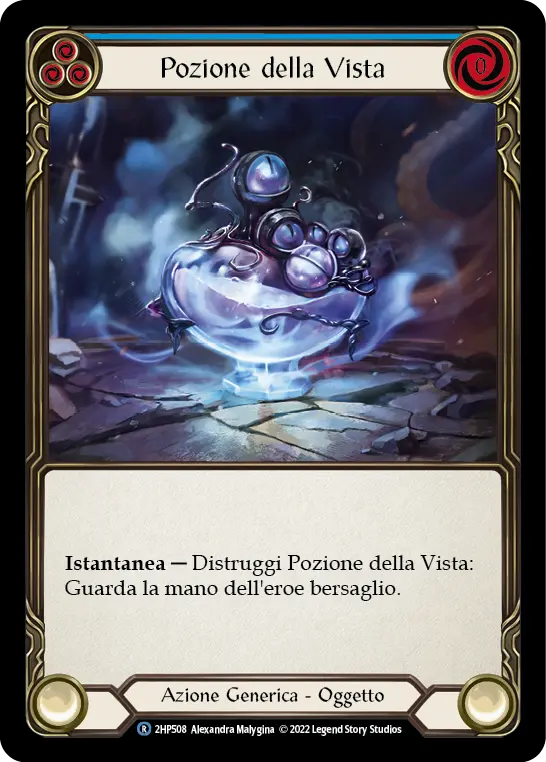 Card: Potion of Seeing (blu)