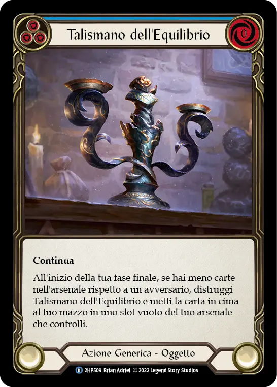 Card: Talisman of Balance (blu)