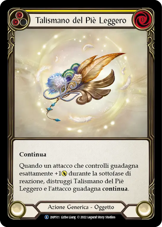 Card: Talisman of Featherfoot (yel)