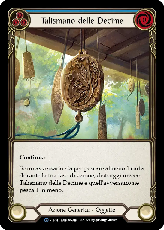 Card: Talisman of Tithes (blu)