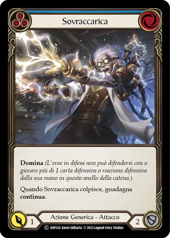 Card: Overload (blu)