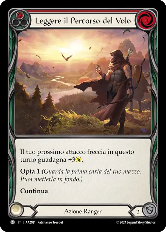 Card: Read the Glide Path (red)