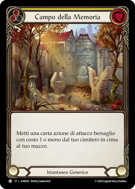 Card: Memorial Ground (yel)
