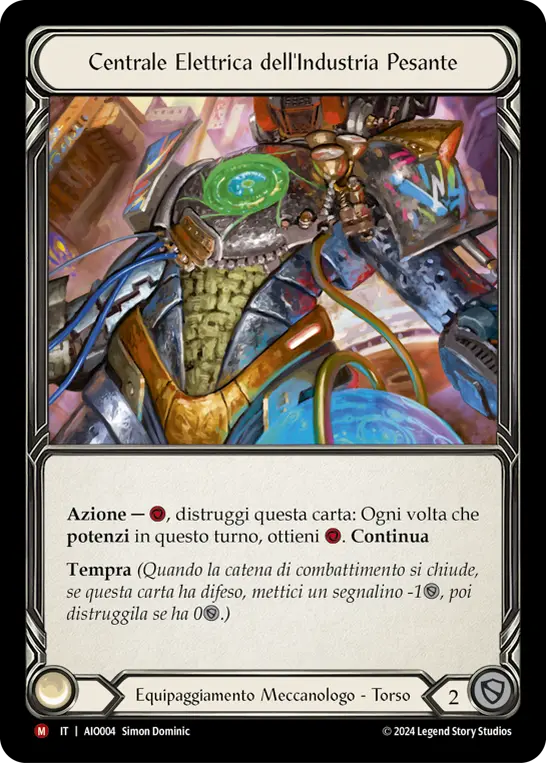 Card: Heavy Industry Power Plant