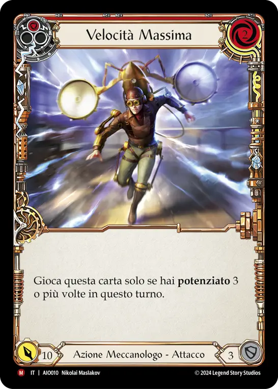 Card: Maximum Velocity (red)