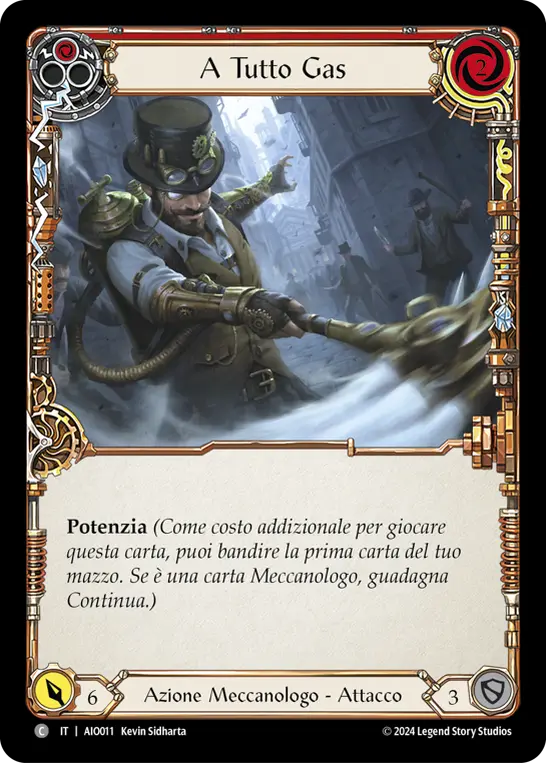 Card: Throttle (red)