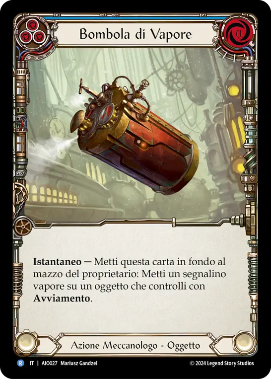 Card: Steam Canister (blu)