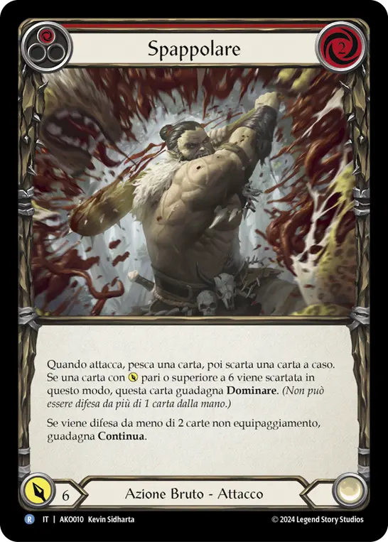 Card: Pulping (red)