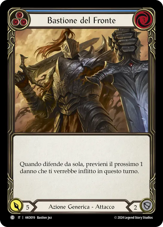Card: Battlefront Bastion (blu)