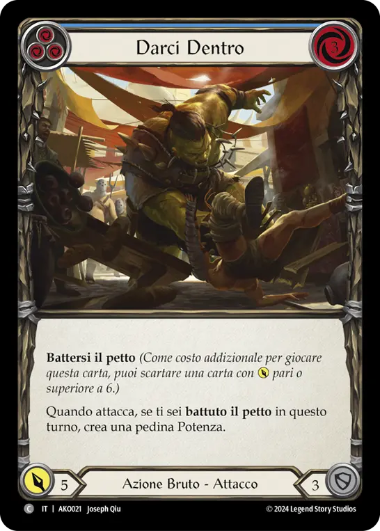 Card: Pound Town (blu)