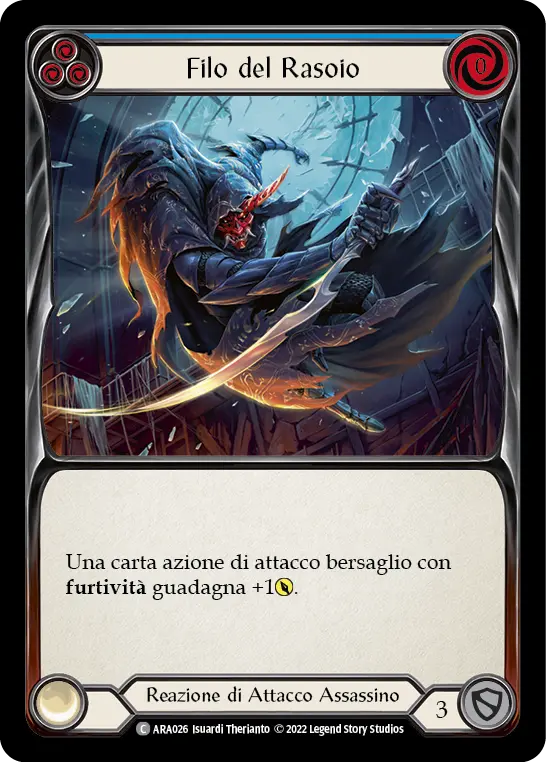 Card: Razor's Edge (blu)