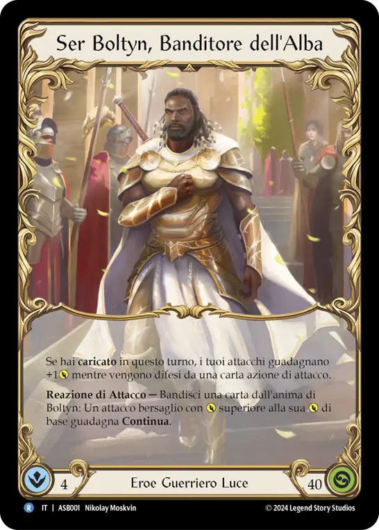 Card: Ser Boltyn, Breaker of Dawn