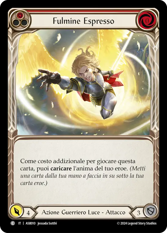 Card: Express Lightning (red)