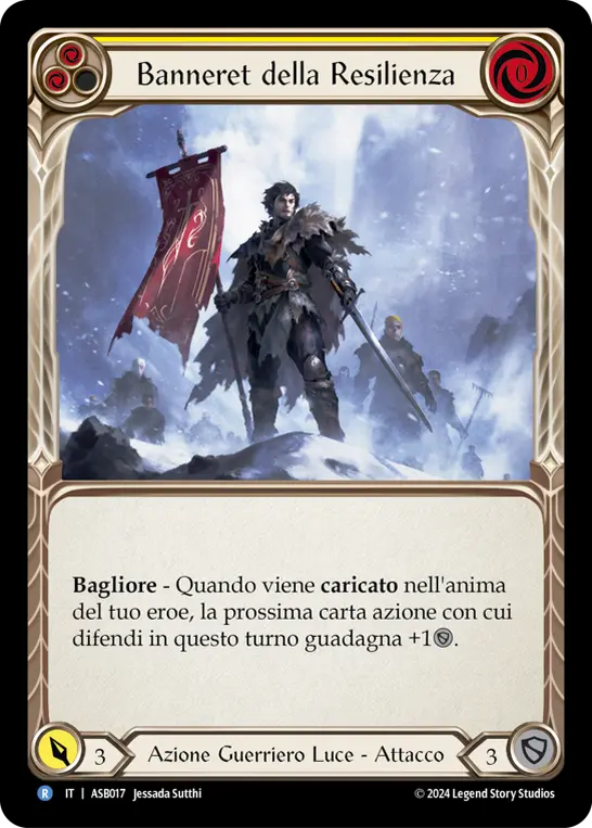 Card: Banneret of Resilience (yel)