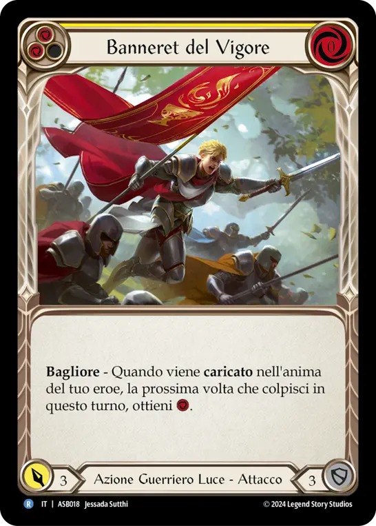 Card: Banneret of Vigor (yel)