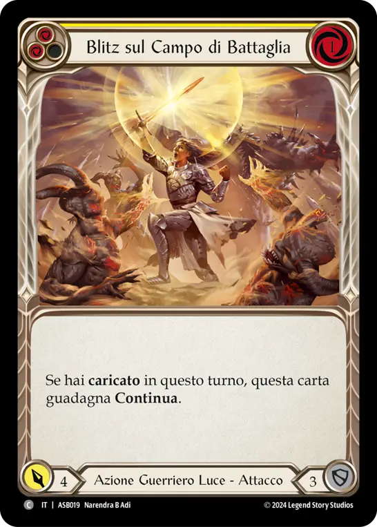 Card: Battlefield Blitz (yel)