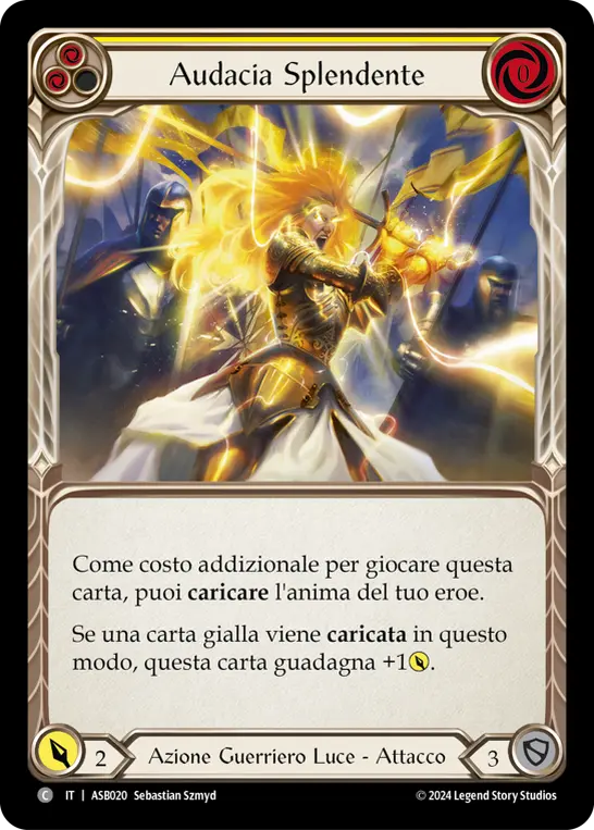 Card: Beaming Bravado (yel)