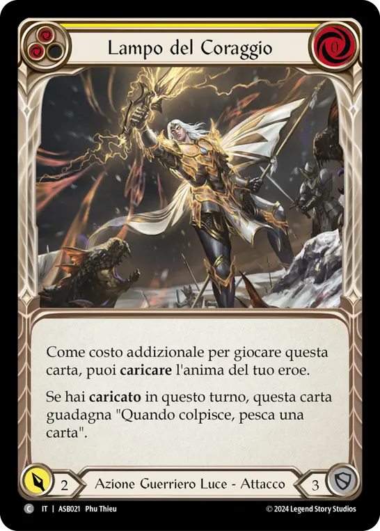 Card: Bolt of Courage (yel)