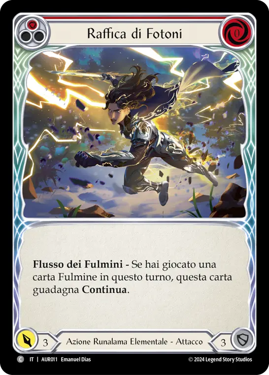 Card: Photon Rush (red)