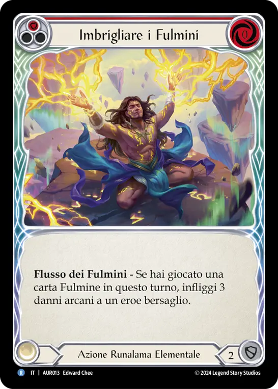 Card: Harness Lightning (red)