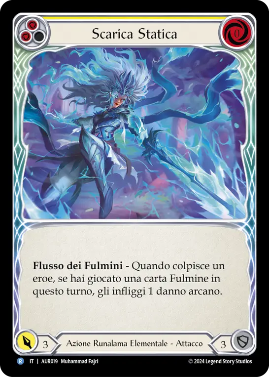 Card: Static Shock (yel)
