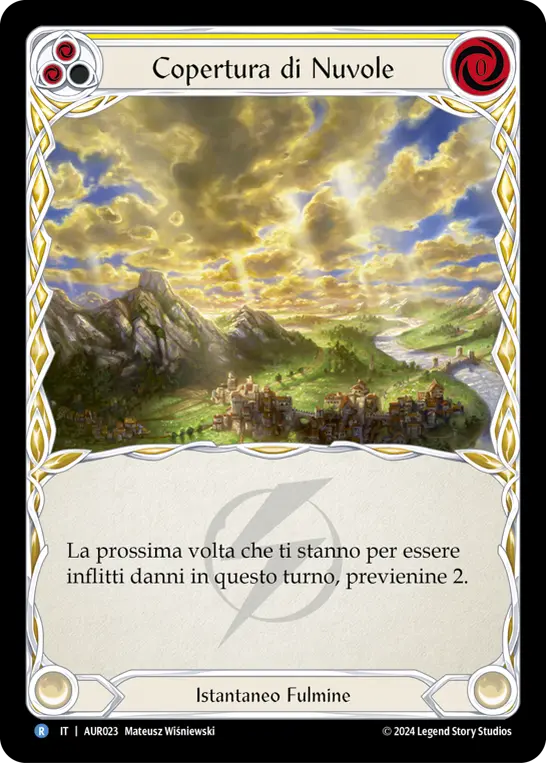 Card: Cloud Cover (yel)