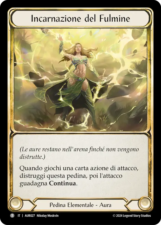 Card: Embodiment of Lightning