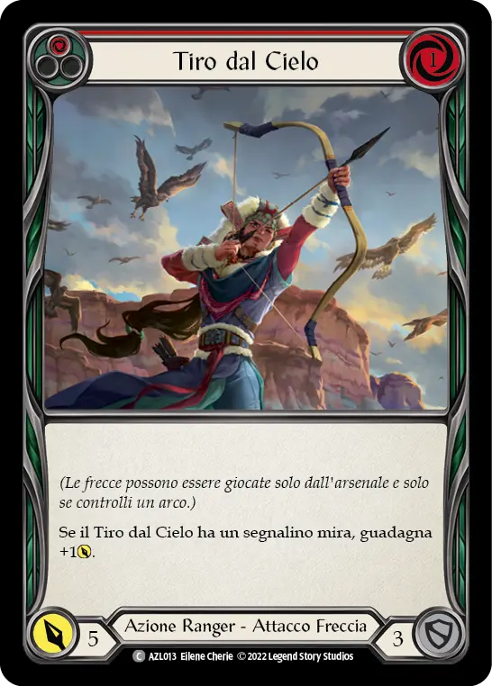 Card: Skybound Shot (red)