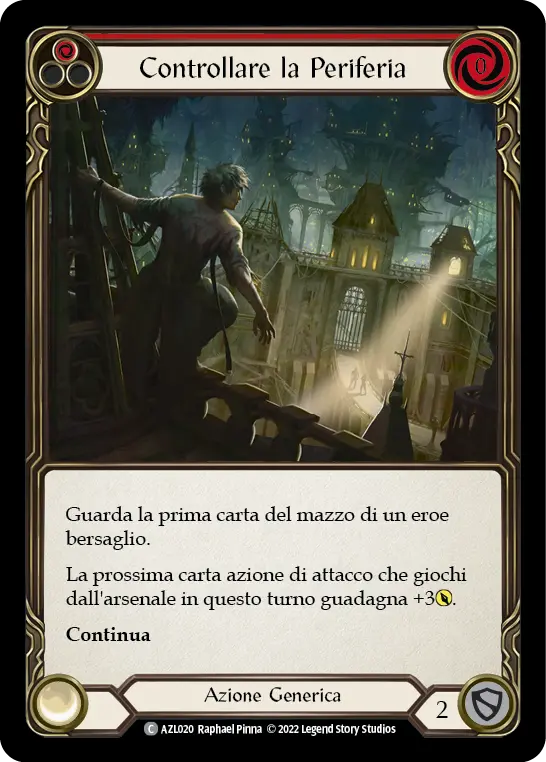 Card: Scout the Periphery (red)