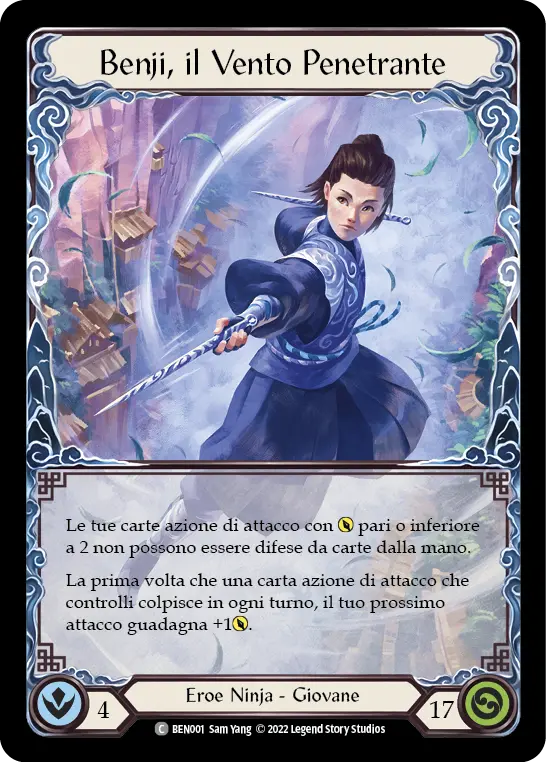 Card: Benji, the Piercing Wind