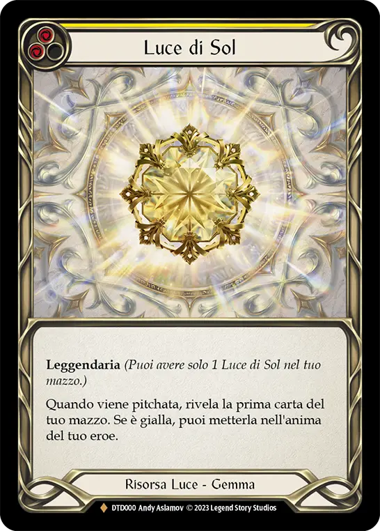 Card: Light of Sol (yel)
