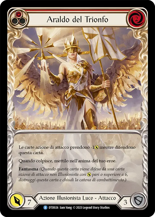 Card: Herald of Triumph (red)