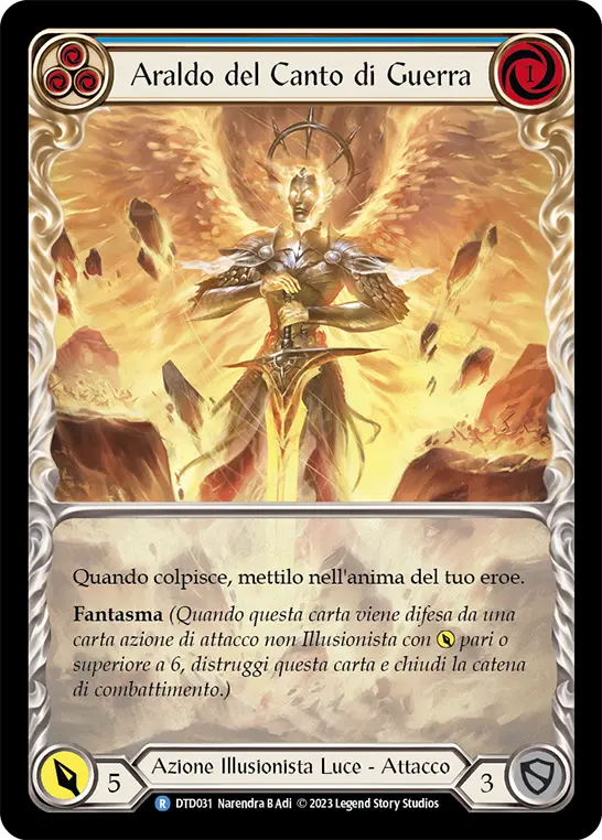 Card: Wartune Herald (blu)