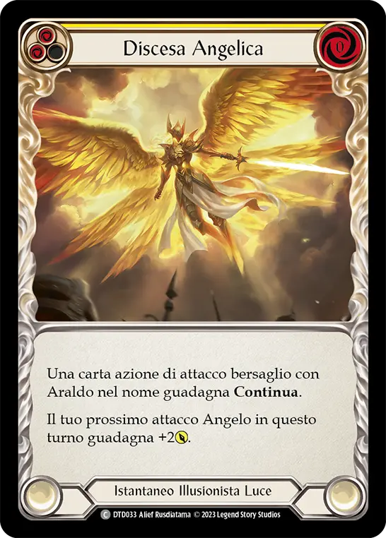 Card: Angelic Descent (yel)