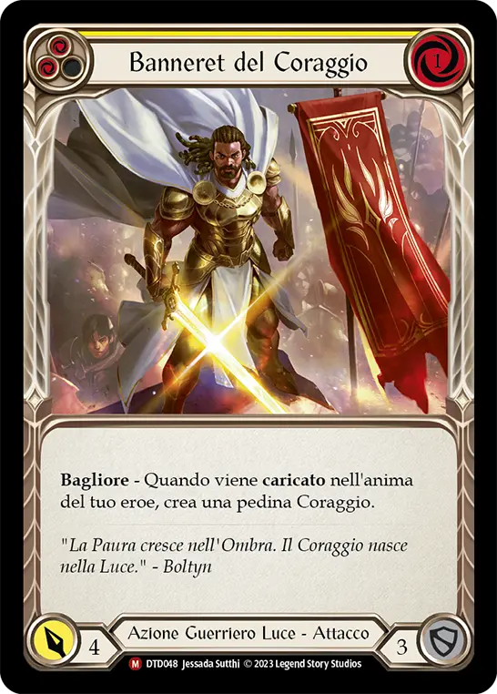 Card: Banneret of Courage (yel)