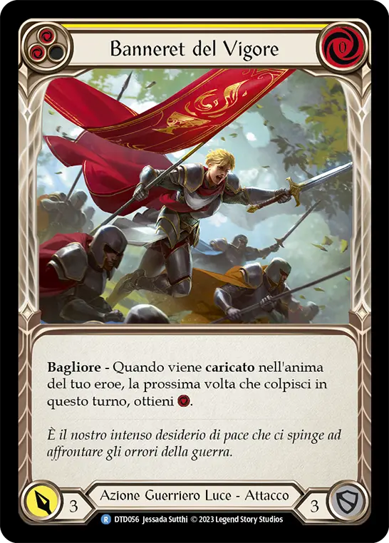 Card: Banneret of Vigor (yel)