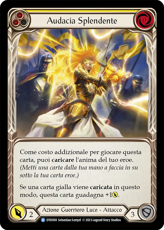 Card: Beaming Bravado (yel)
