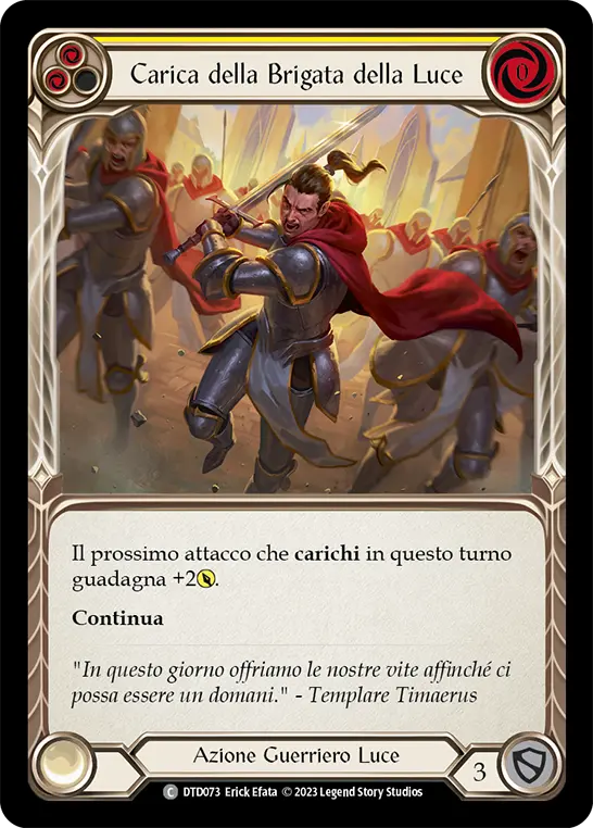 Card: Charge of the Light Brigade (yel)