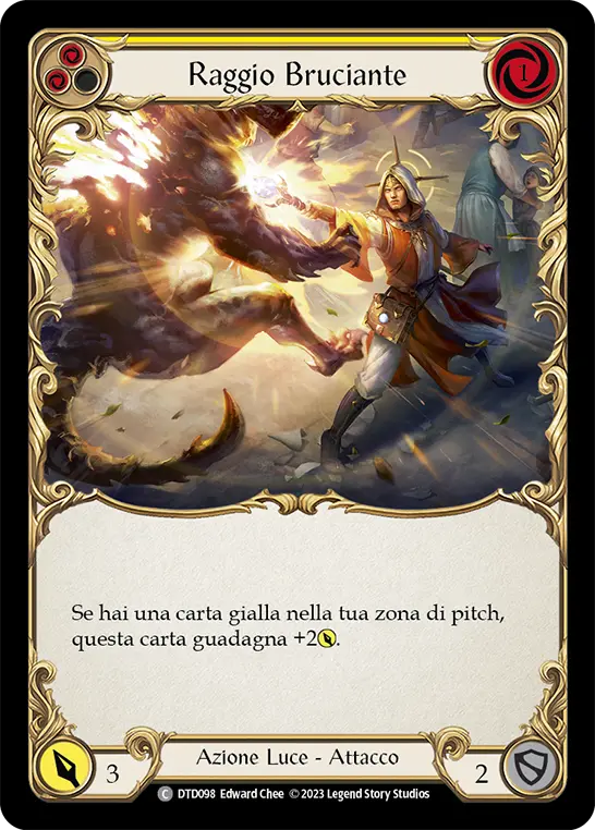 Card: Searing Ray (yel)