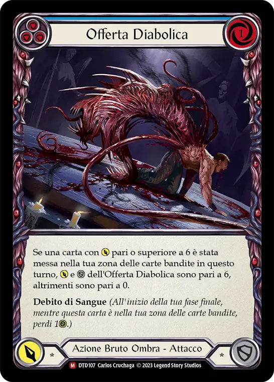 Card: Diabolic Offering (blu)
