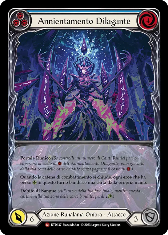 Card: Widespread Annihilation (blu)