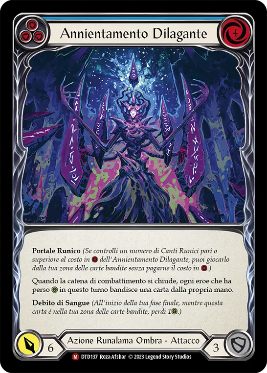 Card: Widespread Annihilation (blu)