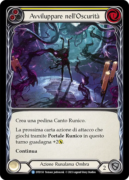 Card: Envelop in Darkness (yel)