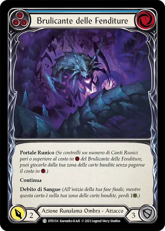 Card: Rift Skitter (blu)