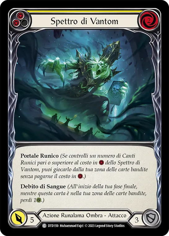 Card: Vantom Wraith (yel)