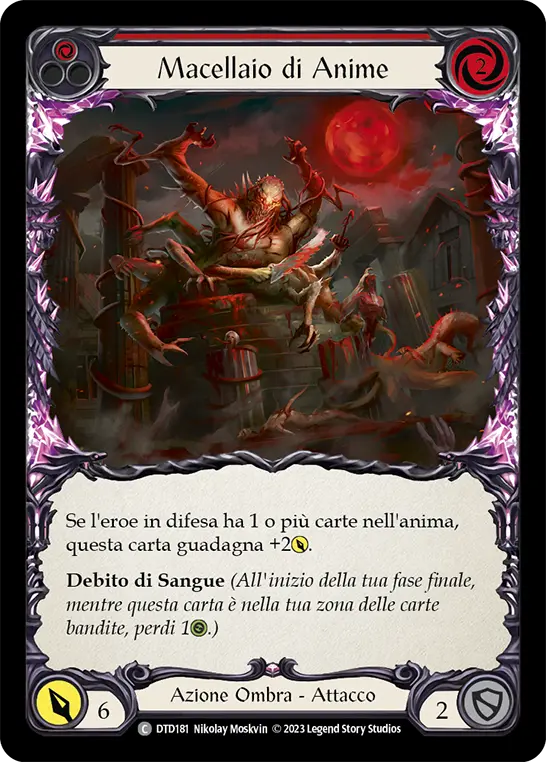 Card: Soul Butcher (red)