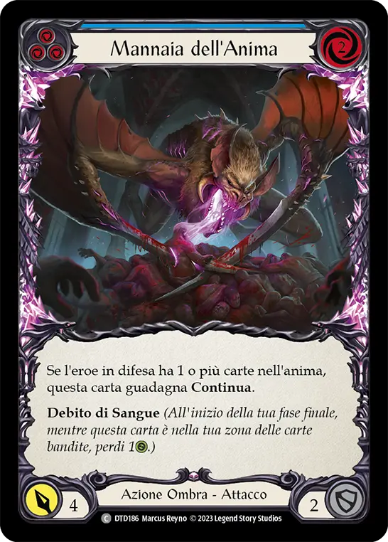 Card: Soul Cleaver (blu)